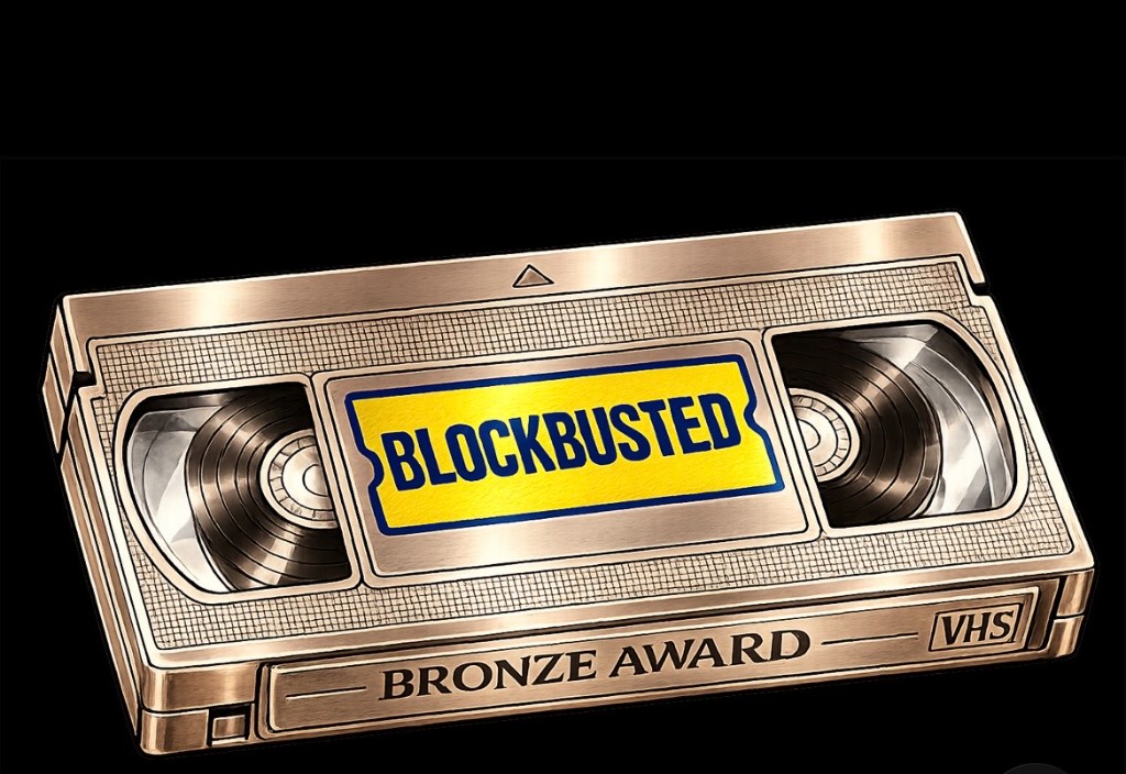 Blockbusted Film Awards 2026 — Bronze Award VHS certificate